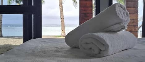 WiFi (無料)、ベッドシーツ、車椅子でアクセスできる設備