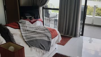 Luxury-Doppel- oder -Zweibettzimmer, Balkon, Seeblick