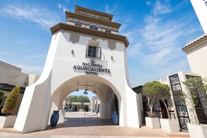 Entrada al alojamiento