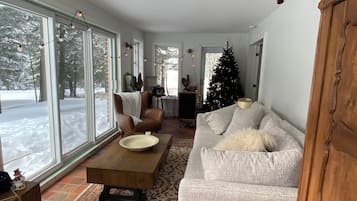 Téléviseur connecté, foyer, jeux vidéo, lecteur de DVD