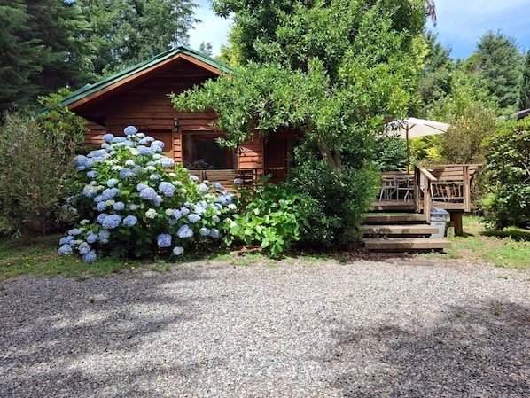 Voorkant van accommodatie