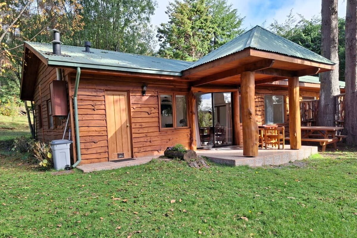 Castaño House, partial view to lake | 3 bedrooms, premium bedding, down duvets, Select Comfort beds