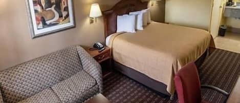 1 chambre, bureau, fer et planche à repasser, Wi-Fi gratuit