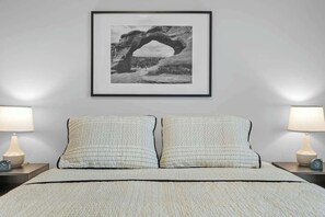 2 dormitorios, tabla de planchar con plancha, wifi y ropa de cama