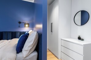 Comfort Apartment, City View | 1 bedroom, in-room safe, individually decorated, individually furnished - Gold - by Kairos Apartments (Gliwice)