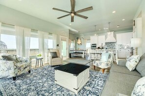 40-Zoll-Fernseher mit Digitalempfang, Kamin