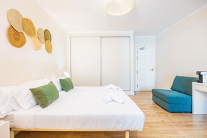 1 makuuhuone, ilmainen Wi-Fi, vuodevaatteet