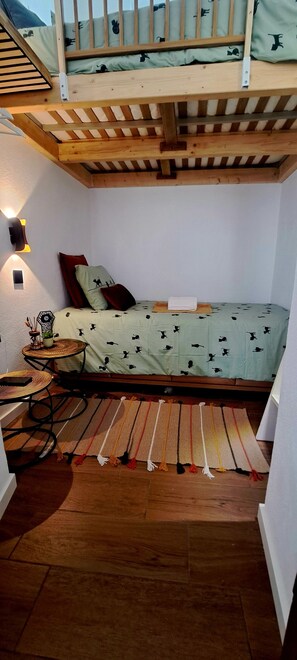 3 bedrooms, iron/ironing board, travel cot, WiFi