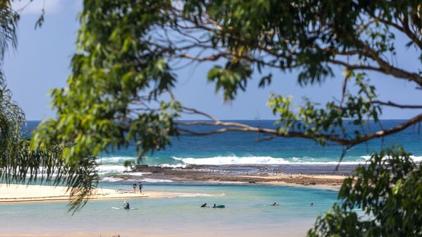 Beach nearby