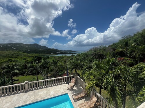 Luxury 4 Bedroom Villa St. Croix. Private Pool and Ocean View. Judith's Fancy