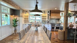 Dining - Cozy and Dainty  3-Bedroom Farmhouse on 5 Acres of Serene Nature (Warren)