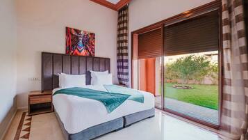 Villa, vue sur le jardin | 4 chambres, espace de travail pour ordinateurs portables