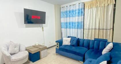 Apartment 2 bedrooms, 6 beds, private balcony, near malecon restaurants