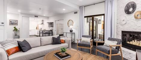 Smart TV, books, music library, video library