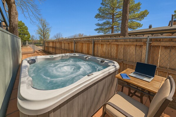 Bubbelpool utomhus