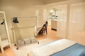 1 bedroom, iron/ironing board, free WiFi, bed sheets