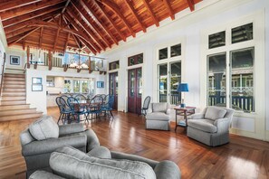 Interior - Lamberth Cottage - Gulf front, access to 4 community pools, fitness center, and tennis courts! (Rosemary Beach)