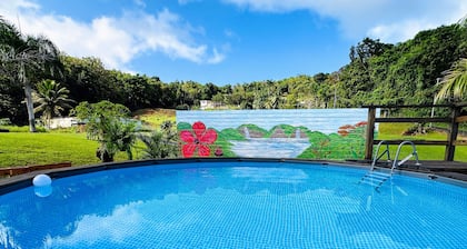 Yunque Valley! 3-bedroom chalet in La Capital del sol, Luquillo! with AC, WiFi!