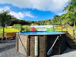 Baignoire à remous extérieure