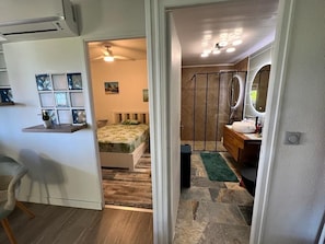 2 bedrooms, iron/ironing board, travel crib, free WiFi