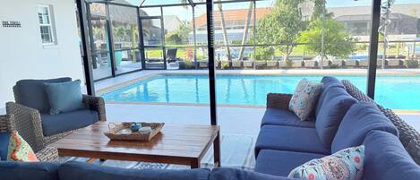 Außenpool, beheizter Pool