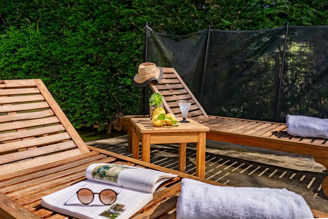 Overnattingsstedets uteområder