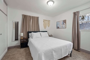 House, Multiple Beds, Patio, Garden View (The Gahanna Getaway) | 4 bedrooms, individually decorated, individually furnished, bed sheets - The Gahanna Getaway (Columbus)