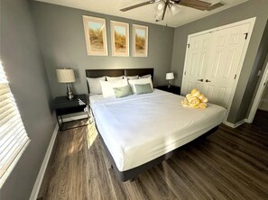 3 bedrooms, desk, iron/ironing board, WiFi
