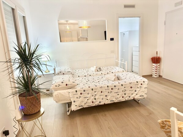 1 chambre, fer et planche Ă repasser, Wi-Fi, literie fournie