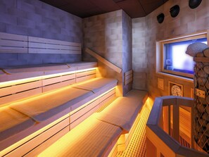 Sauna, hot springs/mineral springs