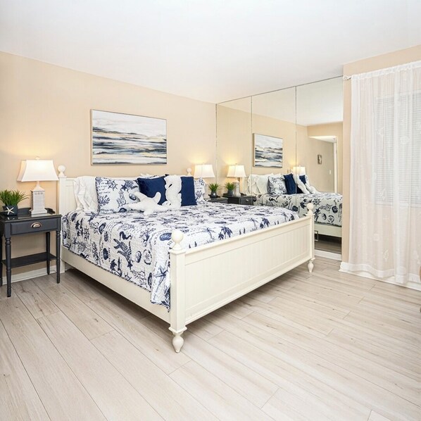 2 bedrooms, iron/ironing board, travel crib, free WiFi