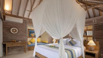 Vila Premier, pemandangan kebun | Seprai premium, brankas, setrika/meja setrika, dan Wi-Fi gratis