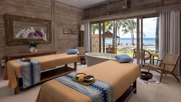 Couples treatment room(s), body treatments, aromatherapy