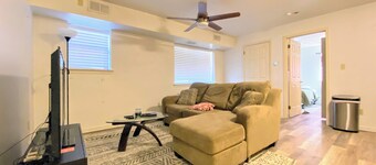 Chic 1-bedroom apartment with AC, WiFi in vibrant Wilmington with Laundry
