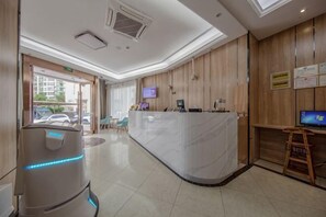 Lobby lounge - GreenTree Smart Choice Hotel (Shanghai Chest hospital Hongqiao Road Metro Station) (Shanghai)