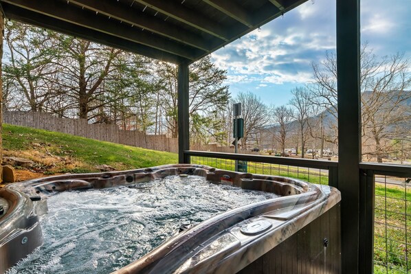 Bubbelpool utomhus