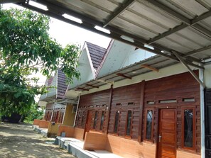 Façade de l’hébergement