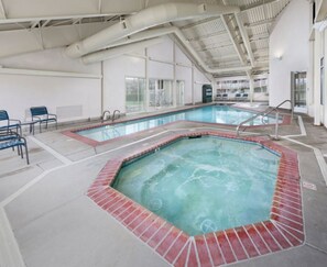 Indoor pool, outdoor pool