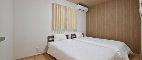 2 chambres, bureau, Wi-Fi gratuit, draps fournis