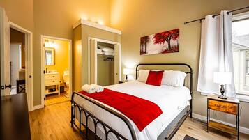 2 dormitorios, tabla de planchar con plancha, cuna de viaje y wifi