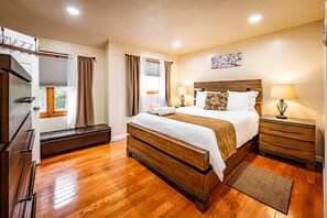 2 slaapkamers, een strijkplank/strijkijzer, reisbedje, wifi