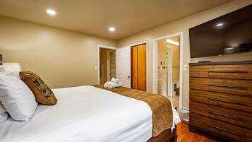 2 bedrooms, iron/ironing board, travel crib, WiFi