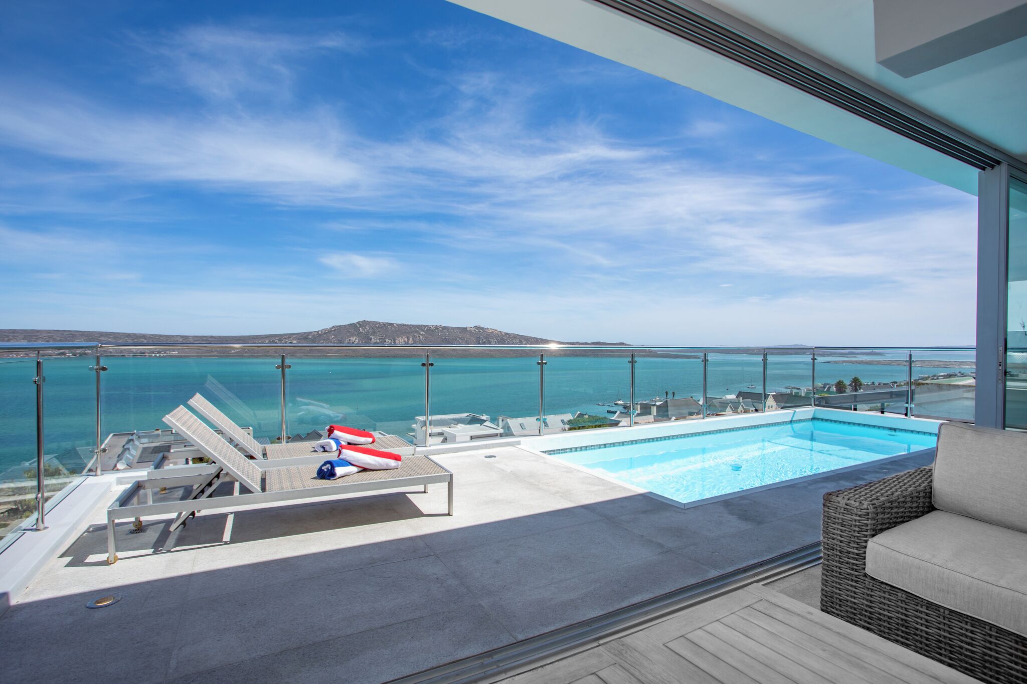 Villa Deluxe, vue lagon | Terrasse/Patio