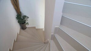 Apartment, 3 Bedrooms, Balcony, Garden View | Interior - Tzei House - 5min Drive to Beach (Chania)