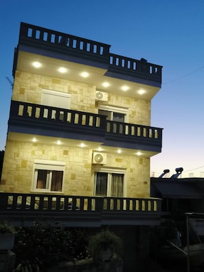 Apartment, 3 Bedrooms, Balcony, Garden View | Balcony - Tzei House - 5min Drive to Beach (Chania)