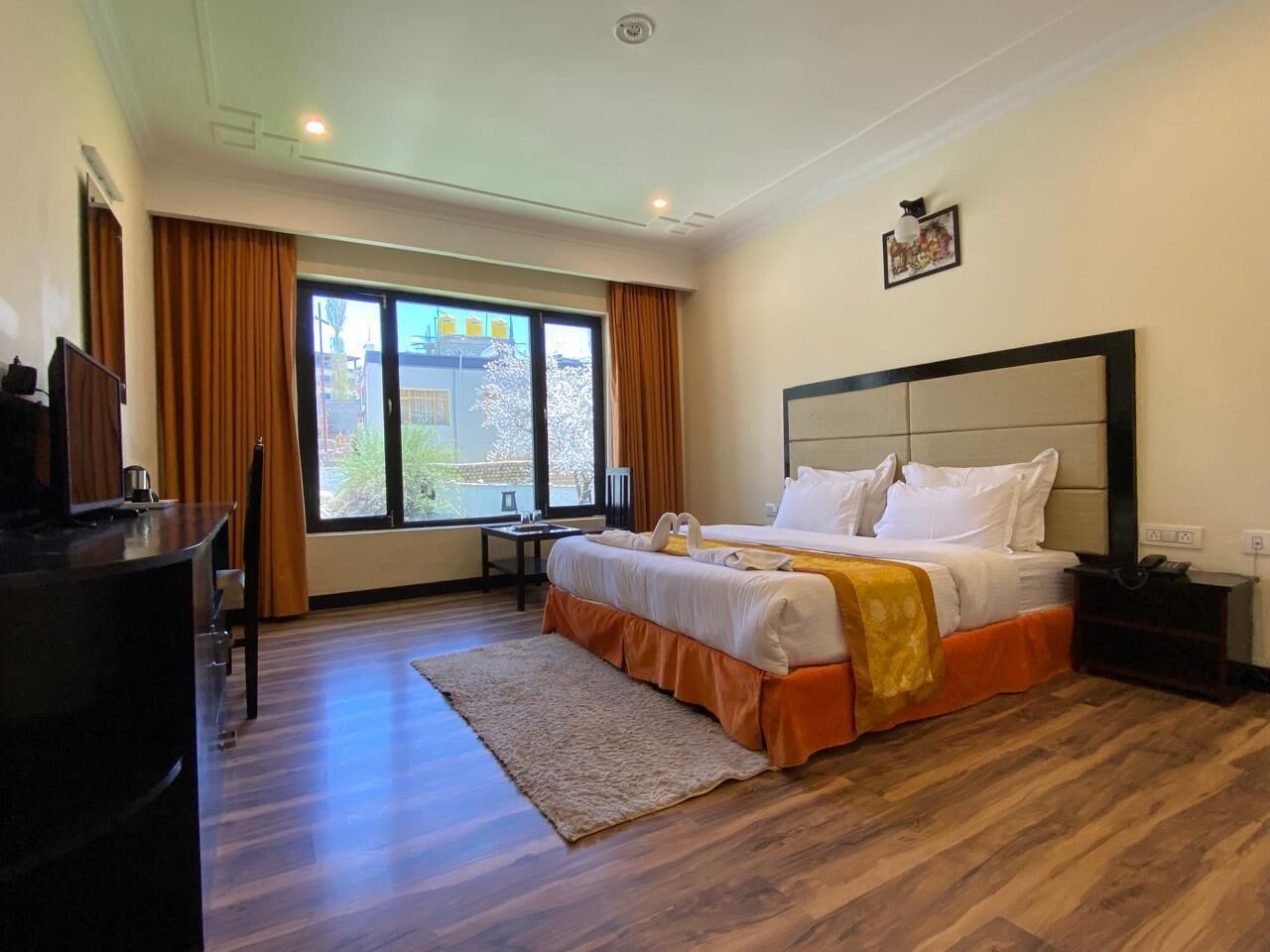 Wifi gratis y ropa de cama 