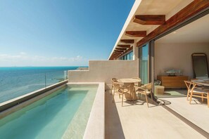 Pool - Artila Isla Mujeres: Charming Apartment with Terrace Overlooking the Caribbean (Isla Mujeres)