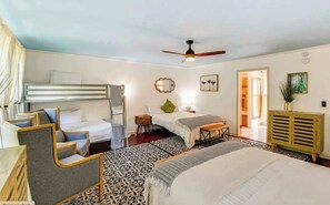 3 bedrooms, iron/ironing board, WiFi, bed sheets