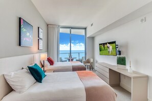 2 soverom, skrivebord, strykejern/-brett og wi-fi