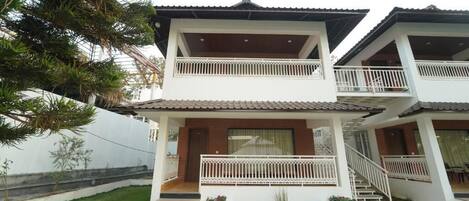 Fassade der Unterkunft